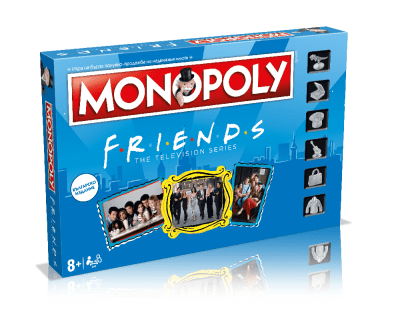 Настолна игра Winning Moves - Monopoly, Приятели, Българско издание