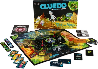 Настолна игра Winning Moves - Cluedo, Rick & Morty