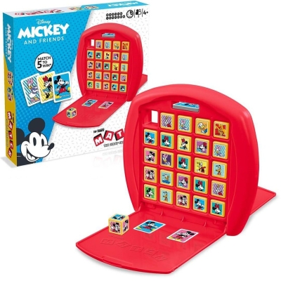 Настолна игра Winning Moves - Top Trumps Match, Мики и Приятели