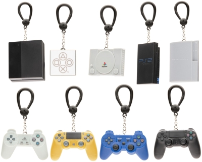Ключодържател Paladone - Playstation Buddies, Асортимент