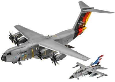 Сглобяем модел Revell - Самолет Airbus A400M и Tornado