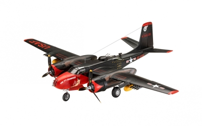 Сглобяем модел Revell - Бомбардировач B-26B Invader, 259 части
