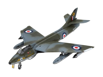 Сглобяем модел Revell - Самолет Hawker Hunter FGA.9