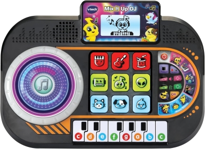 Интерактивна играчка Vtech - DJ Пулт, Черна