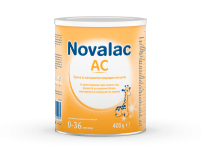 Novalac АС Мляко за кърмачета при колики, 400 g