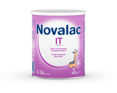 Novalac IT Мляко за кърмачета при запек, 400 g