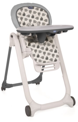 Столче за хранене Chicco - Polly Progress, Grey