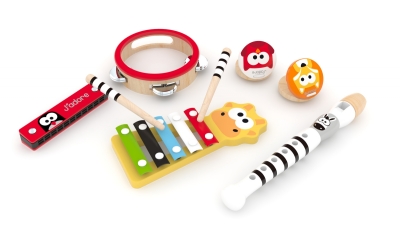 Дървен музикален комплект J′adore - 8 части