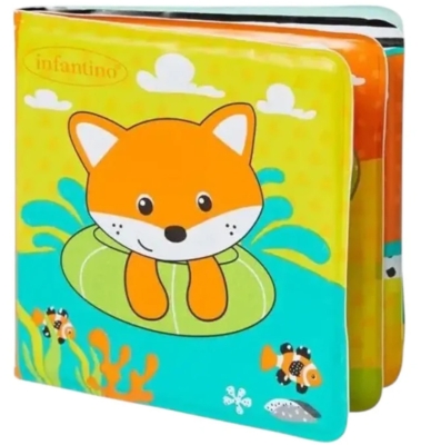 Цветна мека книжка Infantino - Животни
