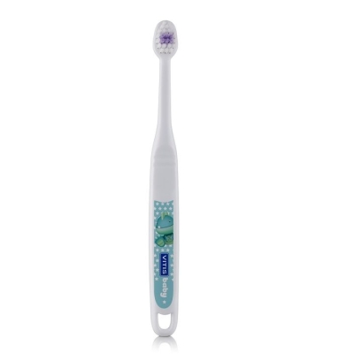Четка за зъби DENTAID - Vitis Baby, Ultra Soft, 0+ m