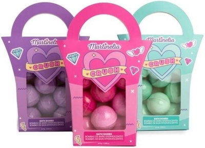 Бомбички за вана Martinelia - 8 броя, Асортимент