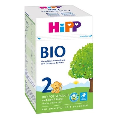 Адаптирано мляко на прах Hipp - BIO 2, опаковка 600 g