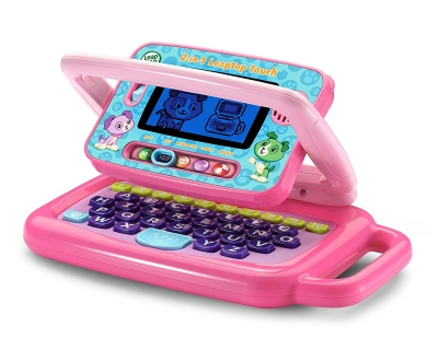 Образователна играчка 2 в 1 Vtech - Leap Frog, Лаптоп, Розов