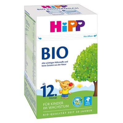 Адаптирано мляко на прах Hipp - BIO 12 + , опаковка 600 g