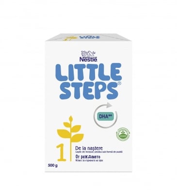 Адаптирано мляко на прах Nestle - Little Steps 1, опаковка 500 g