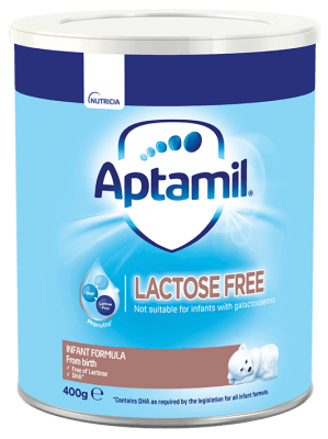 Адаптирано мляко на прах Aptamil- Lactose free, мляко без лактоза, опаковка 400 g