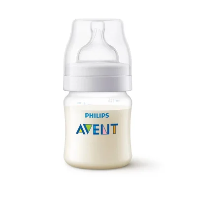 Шише за хранене Philips Avent Anti-Colic, 125 ml - с биберон поток 1, 0м+