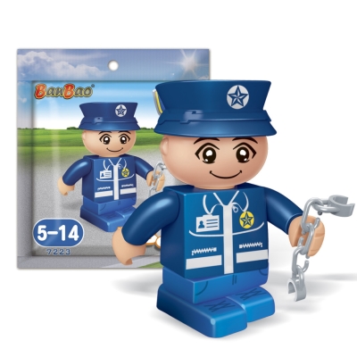 Мини фигурка BanBao - Полицай