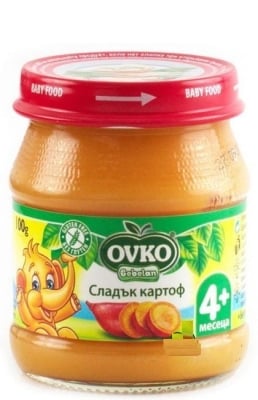 Зеленчуково пюре Bebelan Puree - Сладък картоф, 100 g