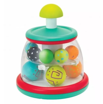 Бебешка играчка Infantino - B Kids, Въртележка с топки