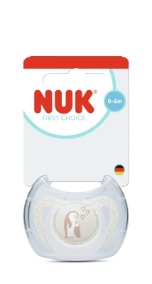 Силиконова залъгалка NUK - First Choice, Пингвин, 0-6 m