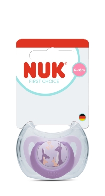 Силиконова залъгалка NUK - First Choice, Кенгуру, 6-18 m