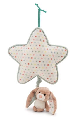 Музикална играчка Nici - Заекът Фела, 21 х 20 сm