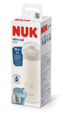 Чаша NUK - Mini-Me Sip, 300 ml, 9+ месеца, Лисица