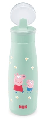 Чаша NUK - Mini-Me Flip, 450 ml, 12+ месеца, Peppa Pig
