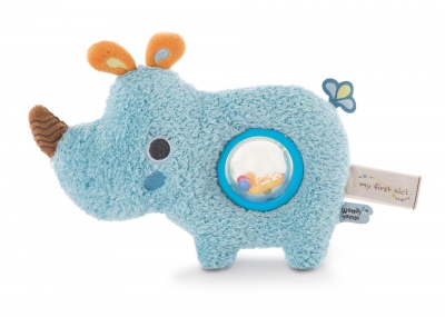 Активна 2D играчка Nici - Носорогът Мануфи, 20 cm