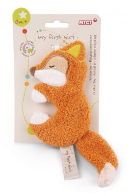 Мека играчка Nici - Спящата Лисица Финни, 14 cm