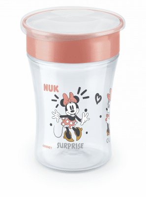 Чаша NUK - Magic Cup, 230 ml , 8+ месеца, Червена