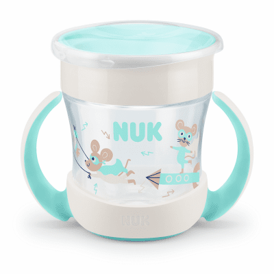 Чаша NUK - Evolution, Mini Magic Cup, 6+ месеца, 160 ml, Мента