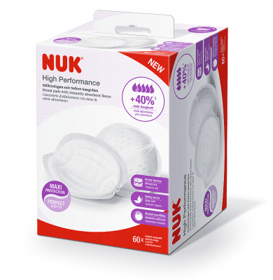 Подплънки за кърмачки Nuk - High Performance, 60 броя