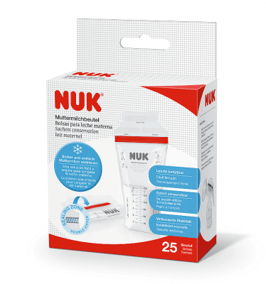 Пликчета за кърма NUK, 25 броя