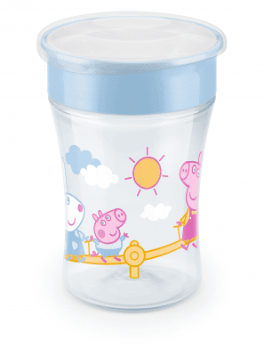 Чаша NUK - Magic Cup, PEPPA PIG, 230 ml, 8+месеца