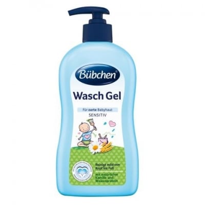 Бебешки измивен гел Bübchen, 400 ml