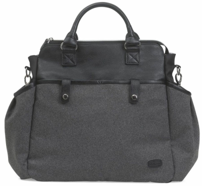 Чанта за бебешки принадлежности Chicco - Mysa, Black Satin