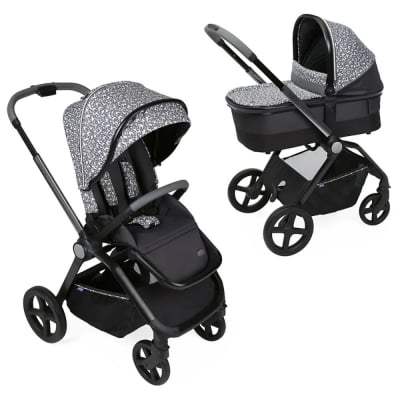 Комбинирана количка 2 в 1 Chicco - Mysa, Charming Grey