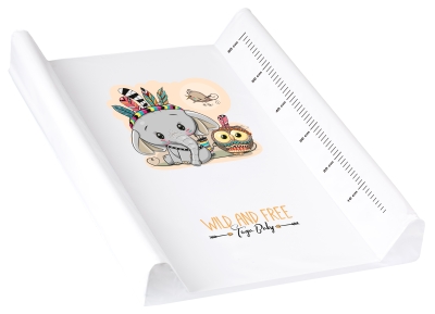 Подложка за повиване Tega Baby - Wild & Free, Слонче