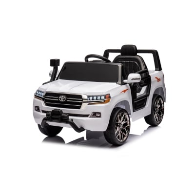 Акумулаторен джип Chipolino - Toyota Land Cruiser, бял