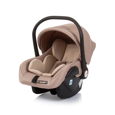 Столче за кола Chipolino - Хавана, 40-85 cm, i-Size, Златисто и Бежово