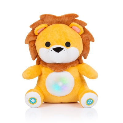 Музикална плюшена играчка с функция нощна лампа Chipolino - Лъвче