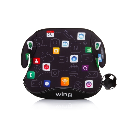 Седалка за кола Chipolino - Wing, i-Size, IsoFix, 125-150 cm, Дисплей