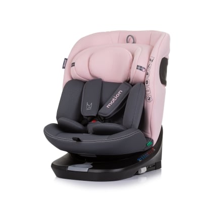 Столче за кола Chipolino - Motion, i-Size, IsoFix, 40-150 cm, Фламинго