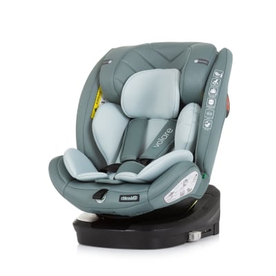 Столче за кола Chipolino - Воларе, i-Size, IsoFix, 360°, Зелено