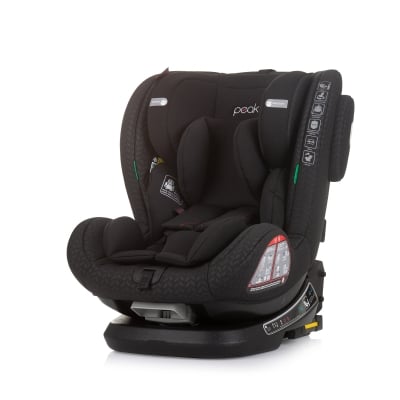 Столче за кола Chipolino - Peak, i-Size, IsoFix, 360°, Обсидиан