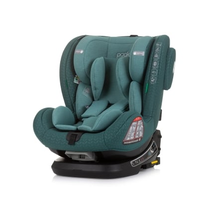Столче за кола Chipolino - Peak, i-Size, IsoFix, 360°, Зелено