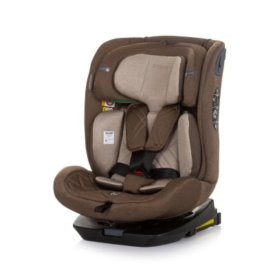 Стол за кола Chipolino - X Factor, i-Size, IsoFix, 40-150 cm, Макадамия