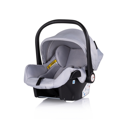 Столче за кола Chipolino - Аура, I-size, 40-87 cm, Сиво